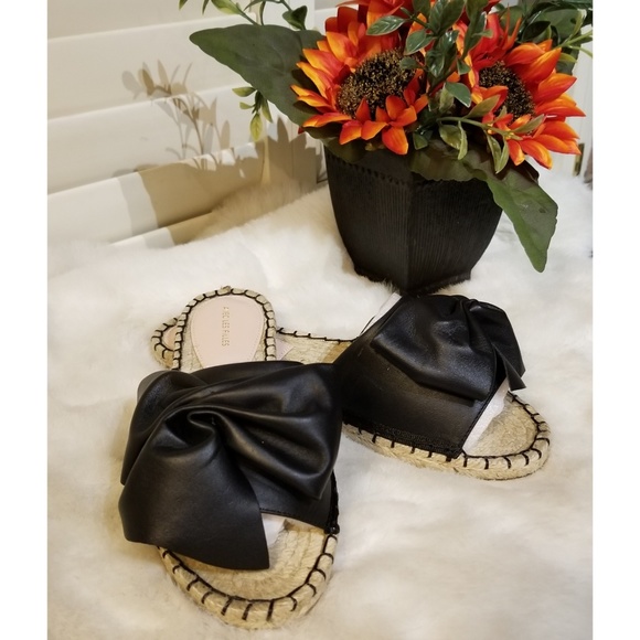 🆕️ Avec Les Filles Gemma Bow Slide Sandals - Picture 2 of 9